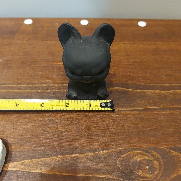 Black Obsidian Bulldog & K2 Paw Print Heart Crystal Bundle - Picture 12 of 12